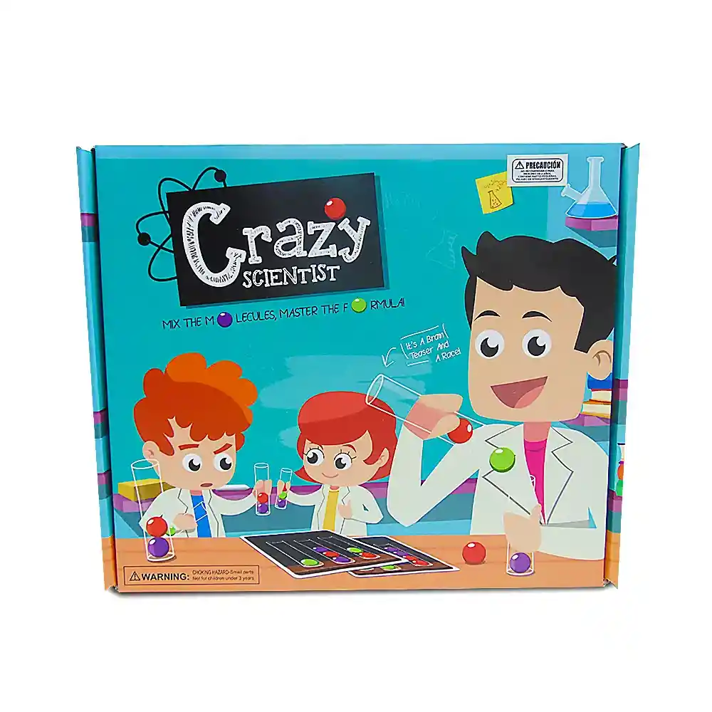 Juego Cientifico Loco 28x24 Cm Nobel Toys