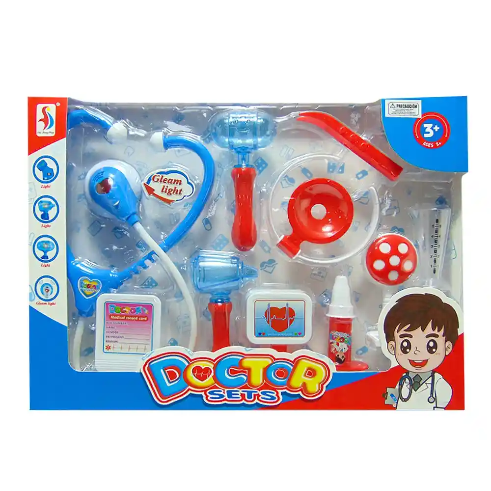 Set De Doctor Colores Surtidos 38x28 Nobel Toys