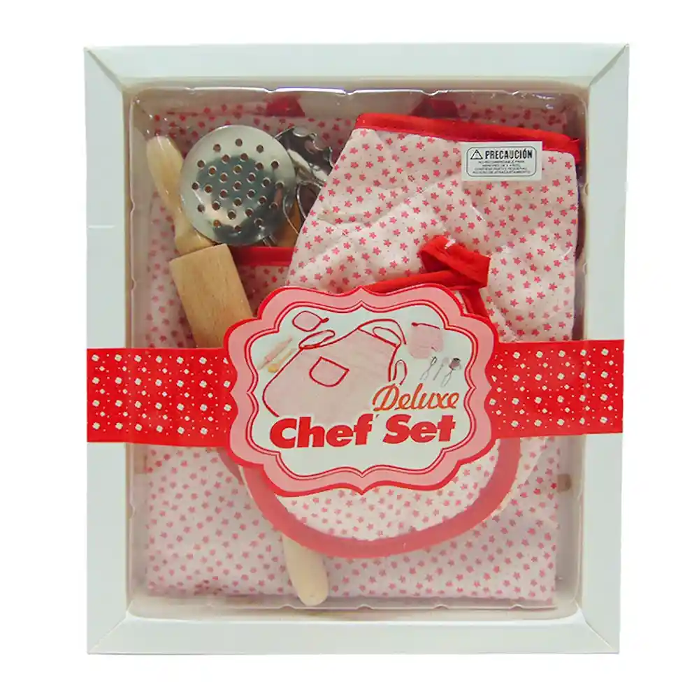 Set De Chef Con Utensilios 24x21 Cm Nobel Toys