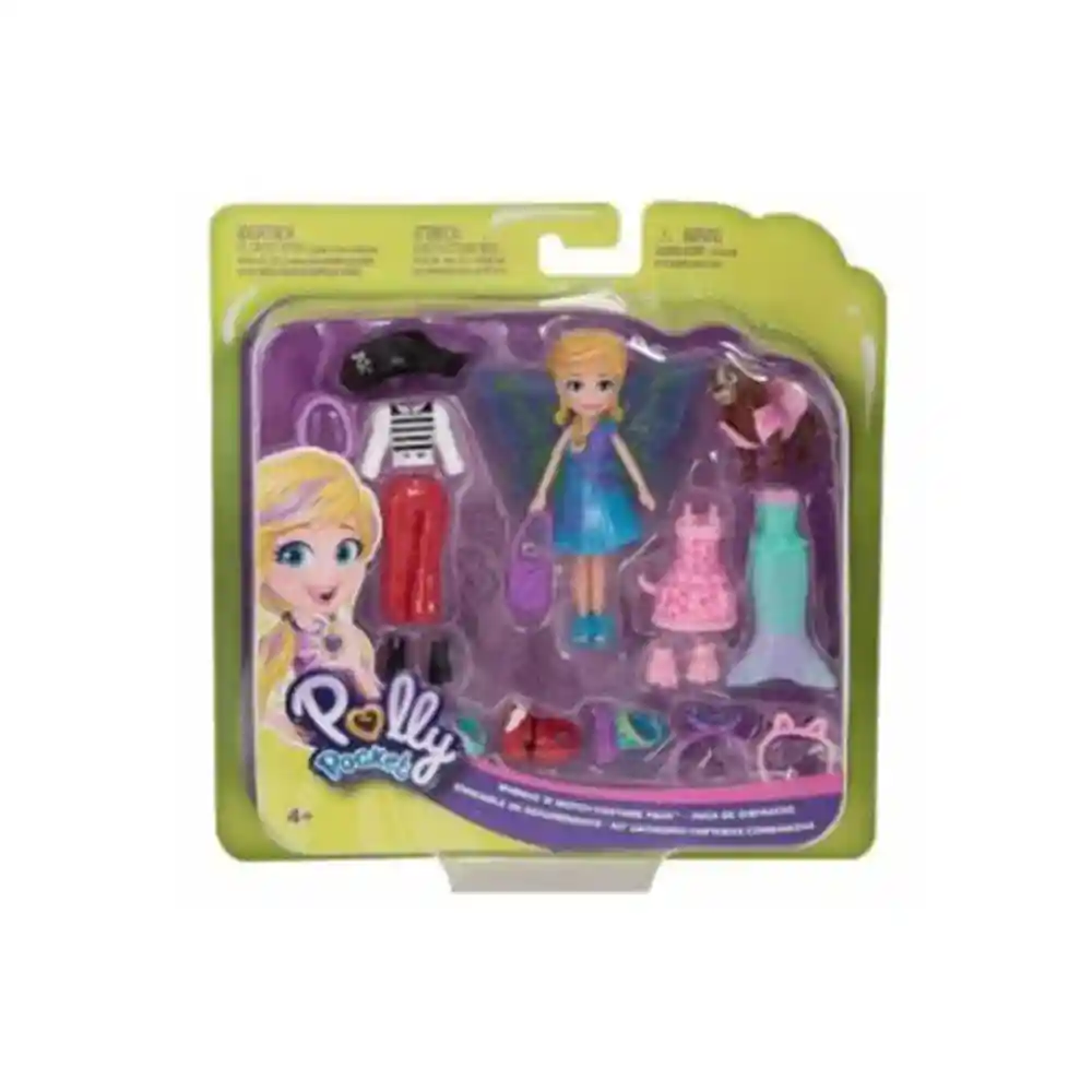 Polly Pocket Pack De Disfraces Mattel