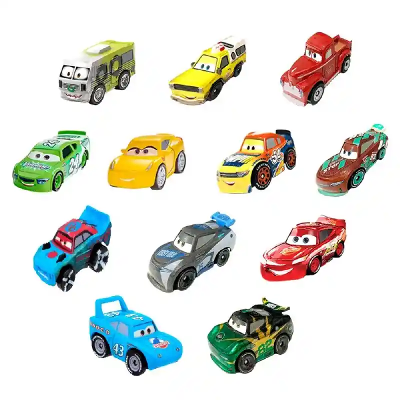 Set De Autos Cars Mini Corredores Disney