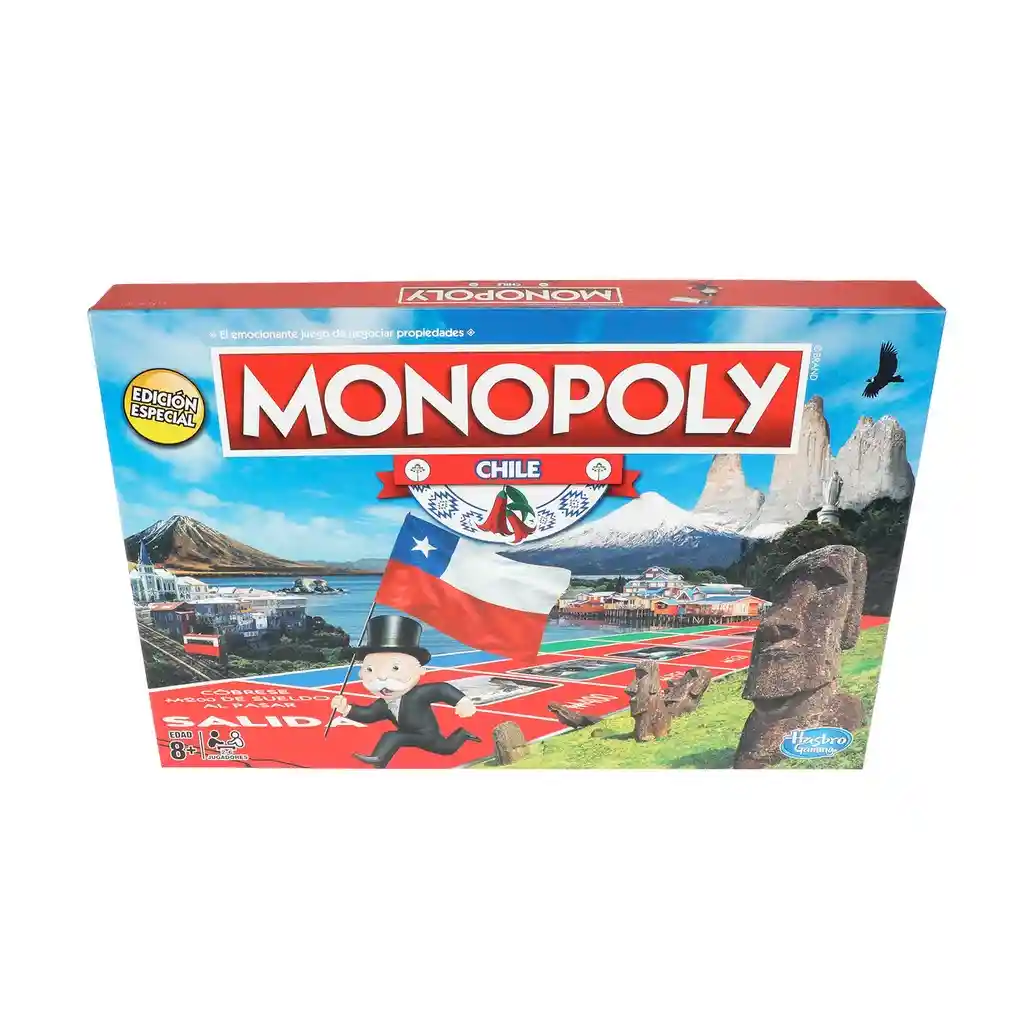 Juegos De Mesa Monopoly Chile New Hasbro