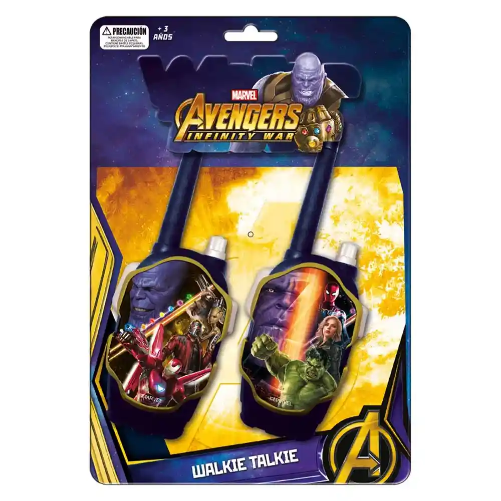 Set Walkie Talkie Infinity Wars Marvel