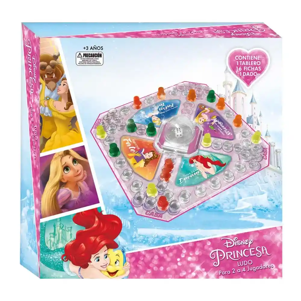 Juego De Salon Ludo Princesas Disney