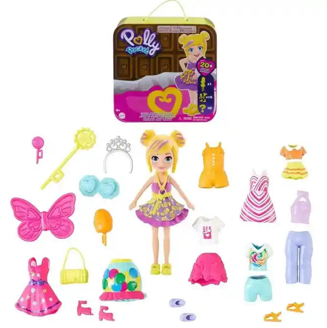 Polly Pocket Paquete De Modas Sorpresa Mattel