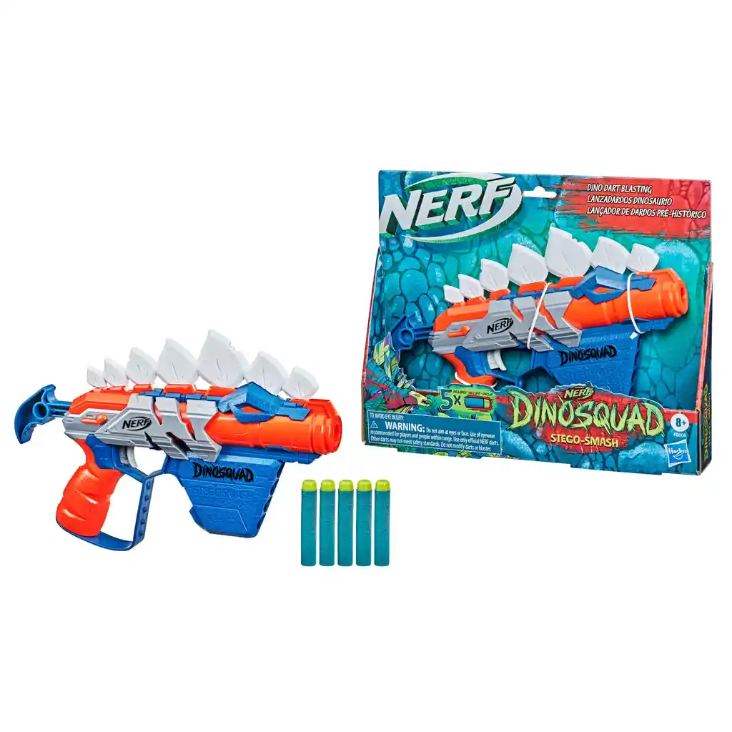 Lanzador Nerf Dinosquad Stego-smash Hasbro