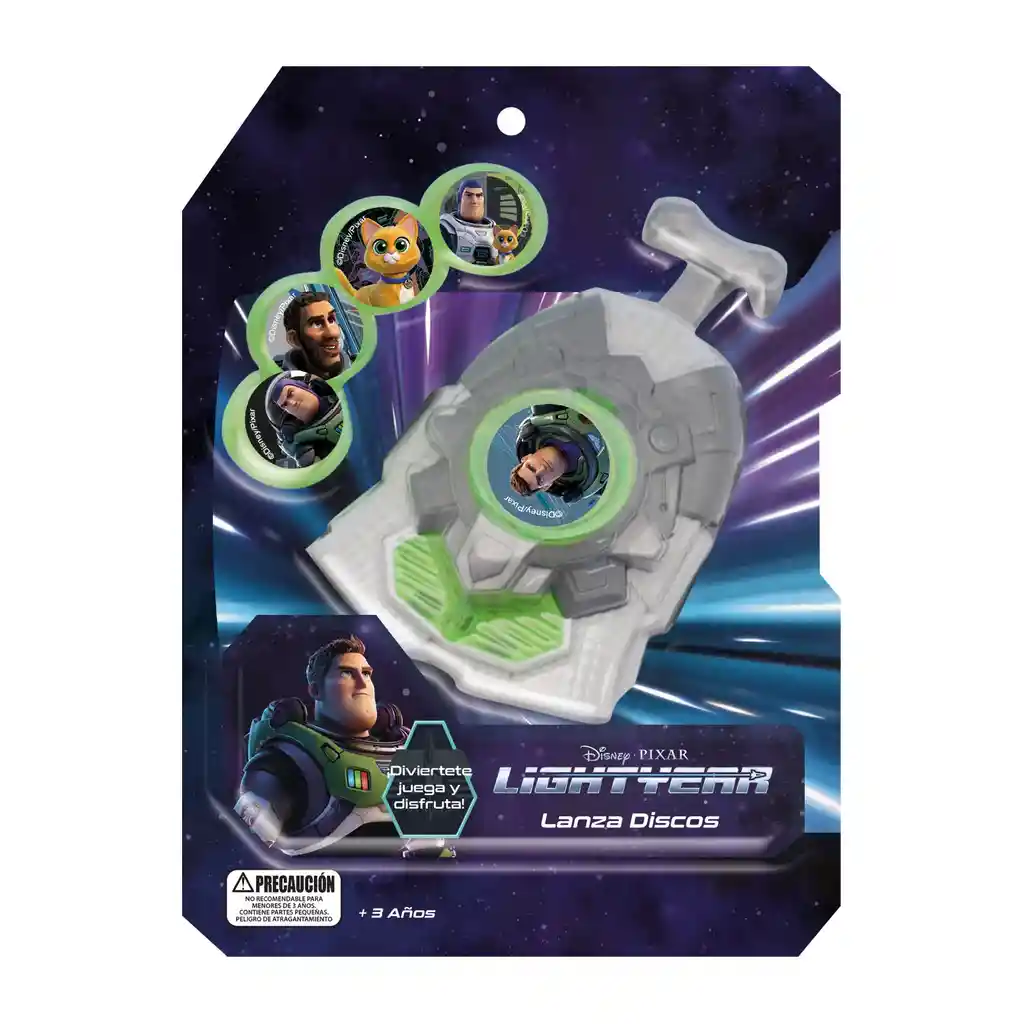 Lanzador De Discos Lightyear Disney