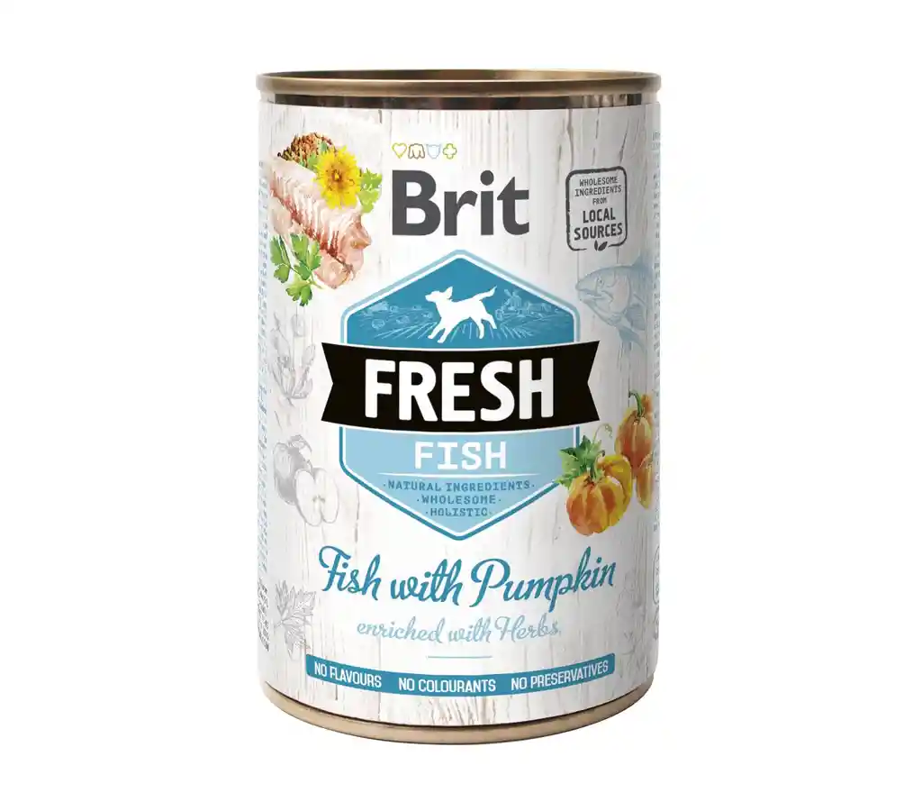 Brit Fresh Pescado Y Calabaza 400gr