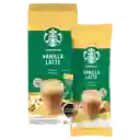 Café Starbucks® Vainilla Latte 86g 4 Sobres