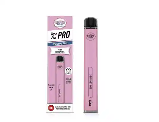 Vaporizador Desechable Vape Penpro Dinner Lady 600 Puff Pink Lemonade 0% Nic