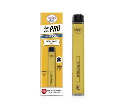 Vaporizador Desechable Vape Penpro Dinner Lady 600 Puff Tropic Mango Chill 0% Nic