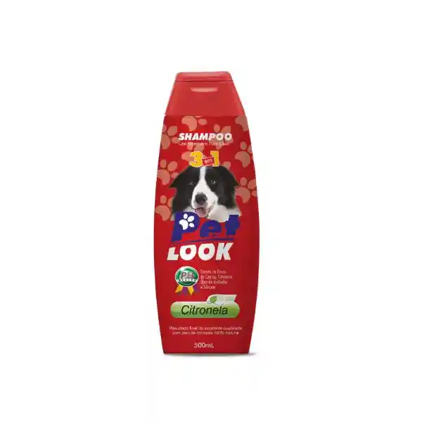 Petlook Shampoo 3×1 Citronella 500ml