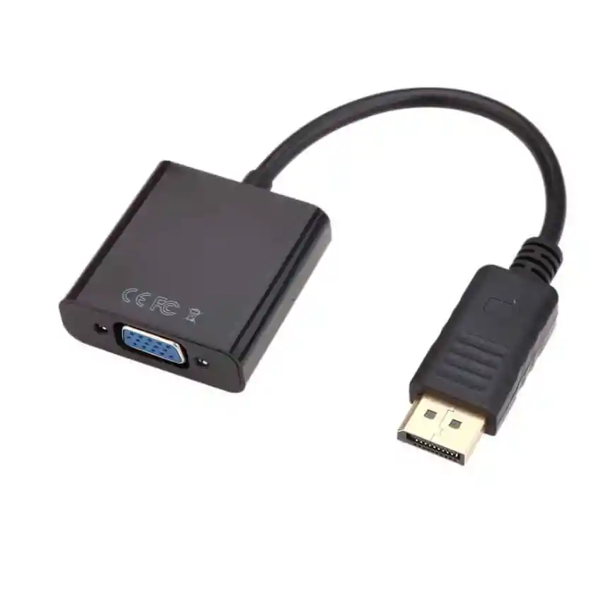 Adaptador Conversor Ulink De Video Display Port Macho A Vga Hembra