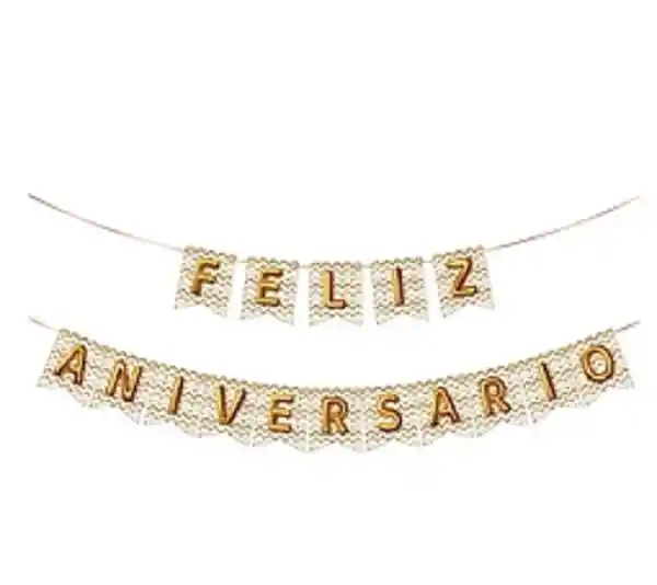 Guirnalda Feliz Aniversario