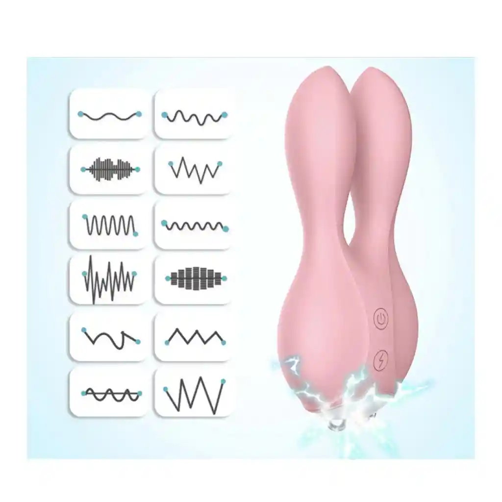 Vibrador Conejo - Choque Eléctrico