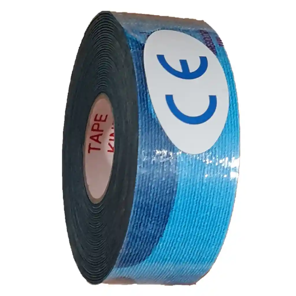 Venda Kapping Tape Azul Ancho2,5cm X Largo5metros