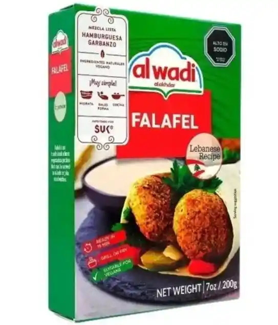 Falafel · Falafel 200g - Mezcla Lista Para Hidratar Y Cocinar