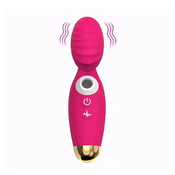 Vibrador Dual Sucking – Succionador Y Pulsador Con Efecto Calor