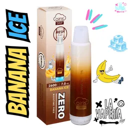 Vaporizador Desechable Banana Ice / Airis Drip Sin Nicotina