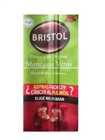 Tabaco Bristol Manzana Verde
