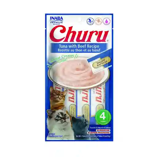 Churu Tuna Whit Beef Recipe (4 Unds)