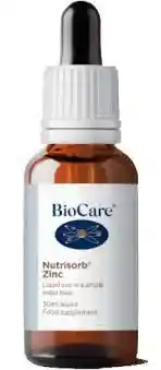 Biocare · Zinc Liquido 30 Ml - Nutrisorb Zinc