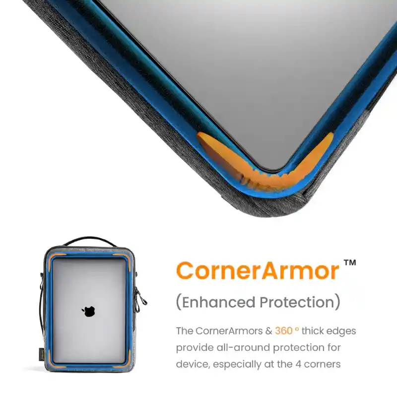 Tomtoc Bolso Urban H14 Para 16" Macbook Pro A2485 A2141 - Gris