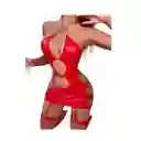 Vestido Sexy Rojo. Talla L