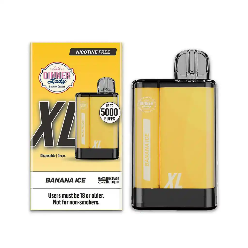 Vaporizador Desechable Dinner Lady 5000 Puff - Banana Ice