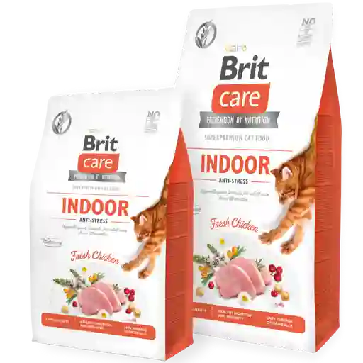 Brit Care Indoor Anti-stress Adult Cat - Pollo Fresco