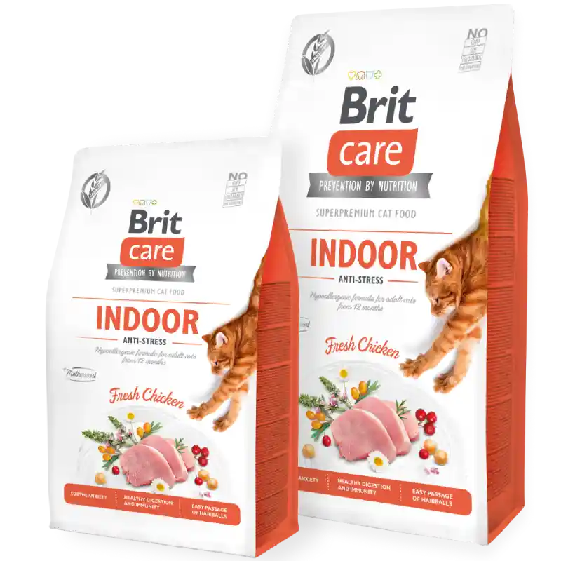 Brit Care Indoor Anti-stress Adult Cat - Pollo Fresco