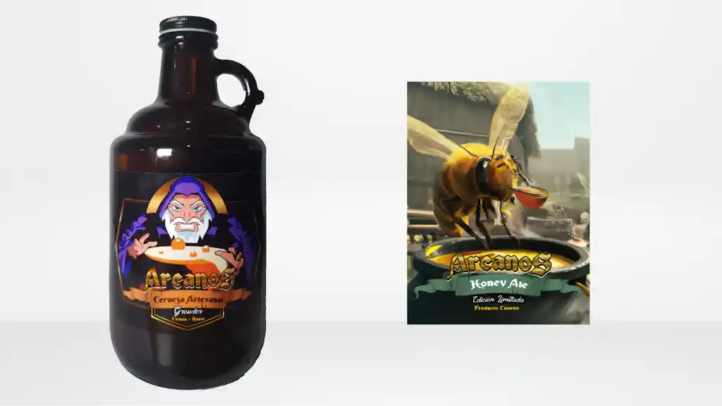 Growler Honey Ale 1 Litro