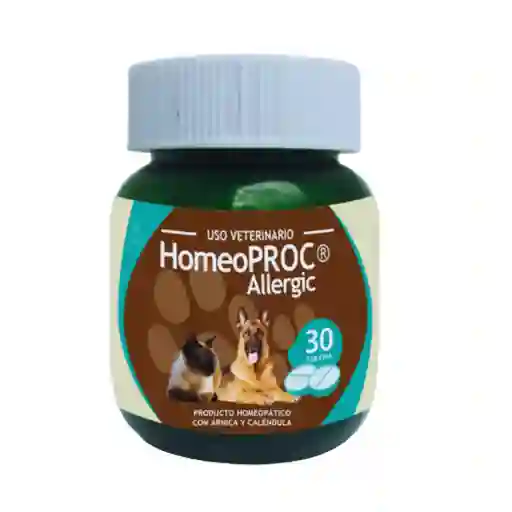 Homeoproc Allergic, Producto Homeopático Para Perros Y Gatos