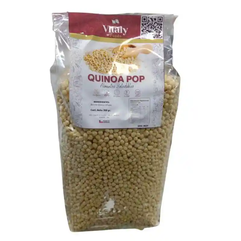 Quinoa Pop Inflada 300 Gr Vitalyfoods