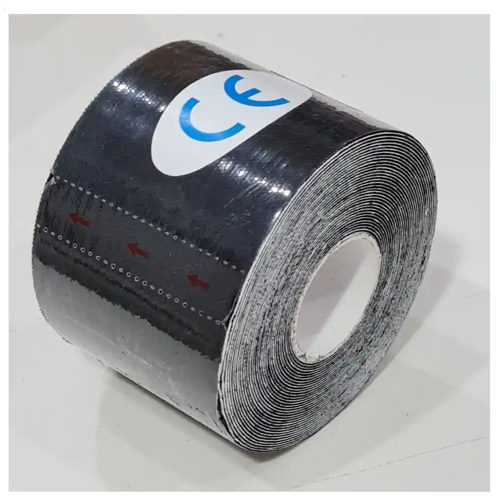 Venda Kapping Tape Coolfit Negro Ancho5cm X Largo5metros