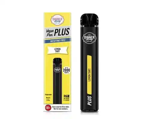 Vape Penplus Dinner Lady 2000 Puff Lemon Tarte 0% Nic