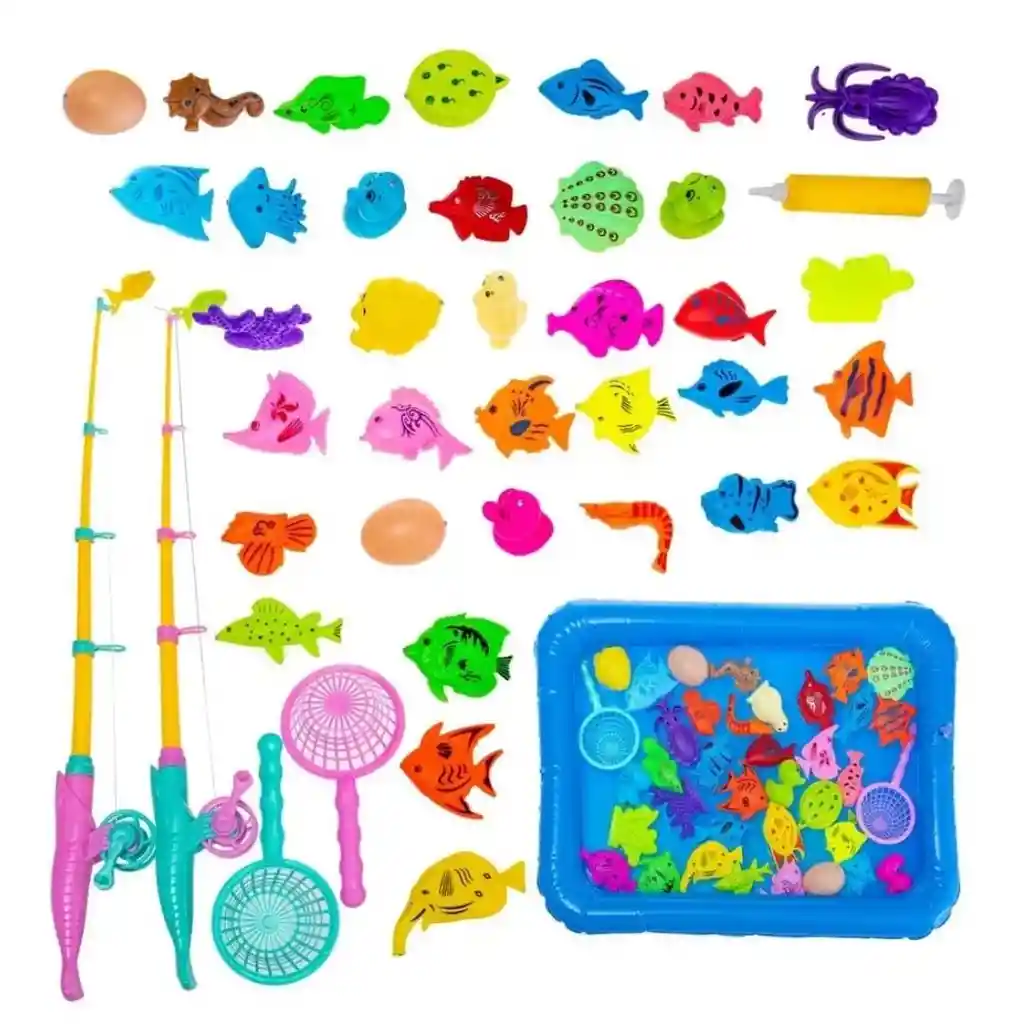 Juego De Pesca Magnetico 26 Piezas