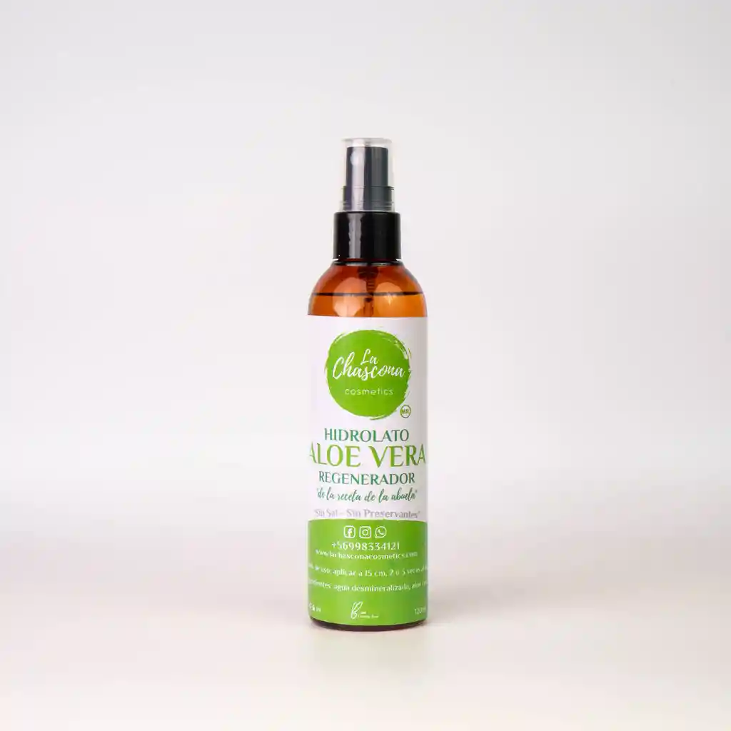 Hidrolato De Aloe Vera 120ml