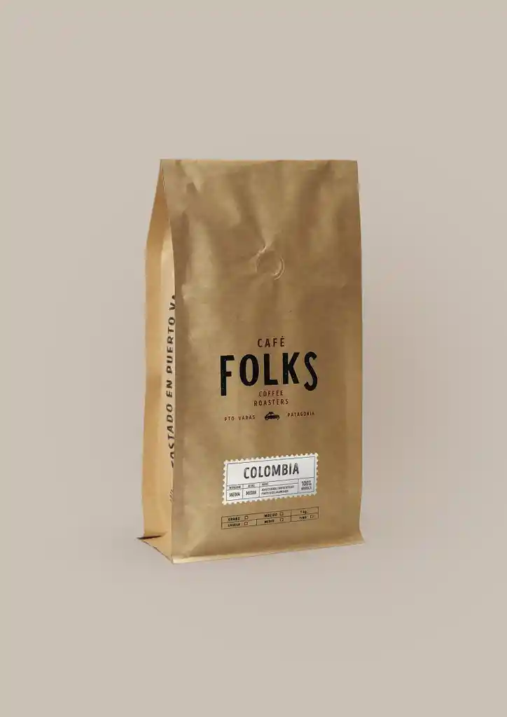 Café Colombia Molido Fino 1k