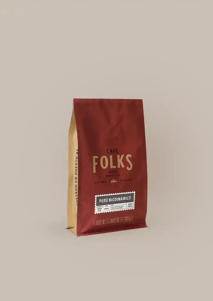 Café Perú Biodinámico Molido Medio 500gr
