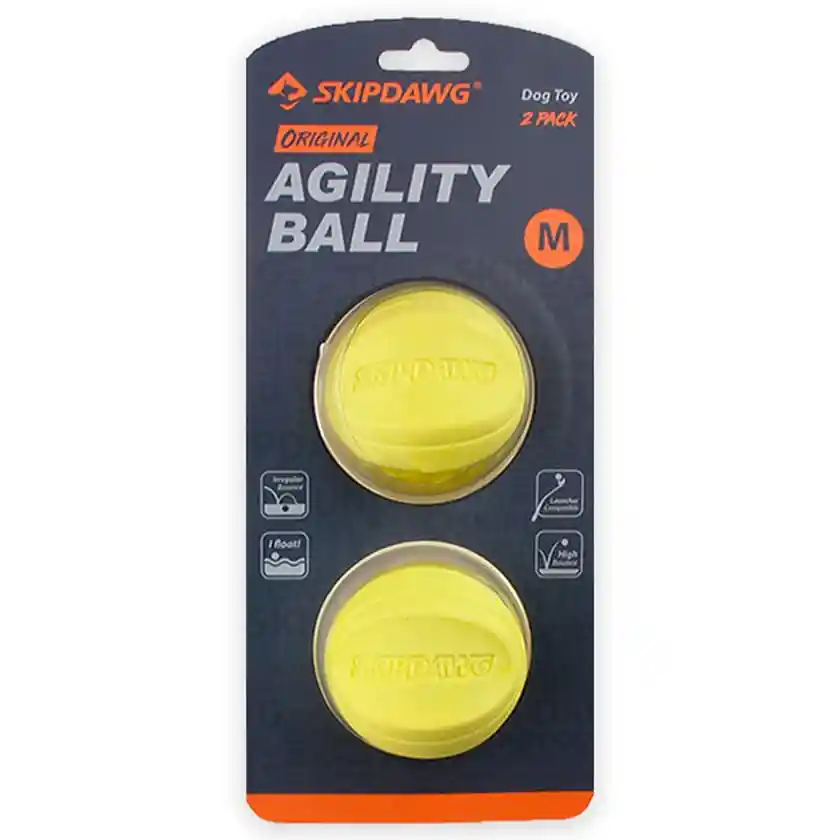 Skipdawg-agility Ball 2 Pack -2 Unidades