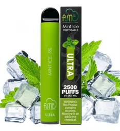 Fume Mint Ice Vaporizador Desechable 2500 Puff 5%