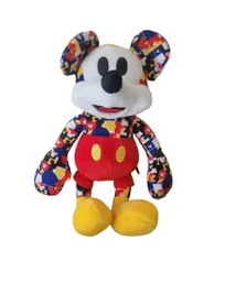 Disney 100 Peluche Mickey Colores 25cm Rojo