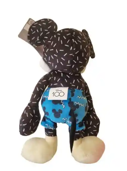 Disney 100 Peluche Mickey Colores 25cm Negro