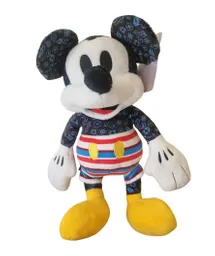 Disney 100 Peluche Mickey Colores 25cm Azul