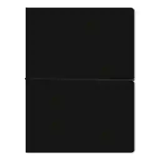 Libreta Pu A4 - Negra