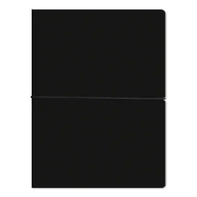 Libreta Pu A4 - Negra