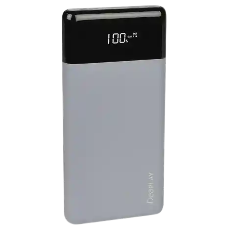 Powerbank Ideaplay 10000mah Carga Qi Gris