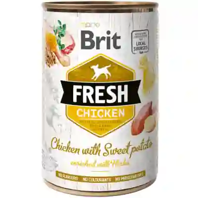 Brit Care Lata Fresh Chicken With Sweet Potato 400 Grs