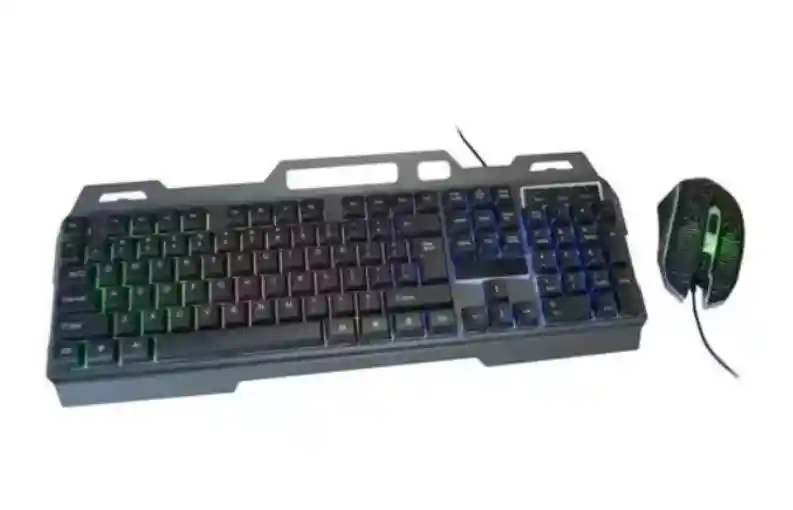 Set Gamer Profesional Teclado + Mouse 198 Cmk-198 Rgb #1412443589